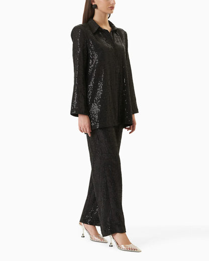 Black Starry Co-ord Set