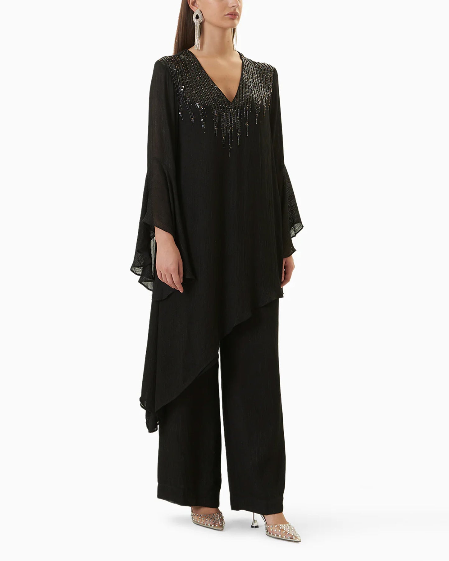 Black Flow Co-ord Set