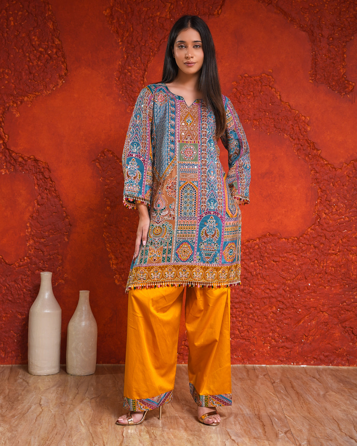 Zoya -Zari Suit Set