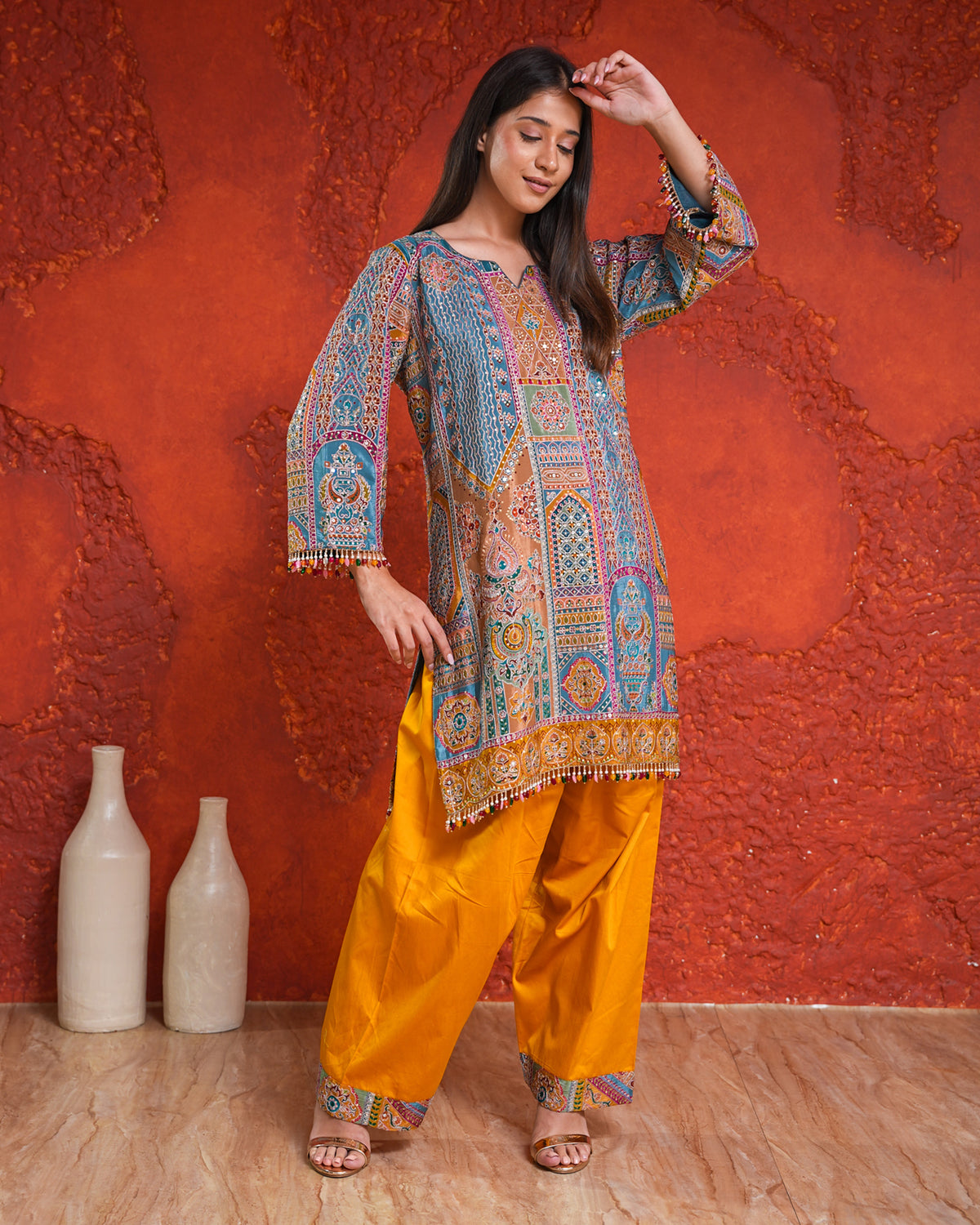 Zoya -Zari Suit Set