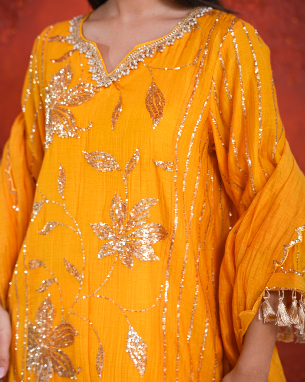 Noor Set Mustard