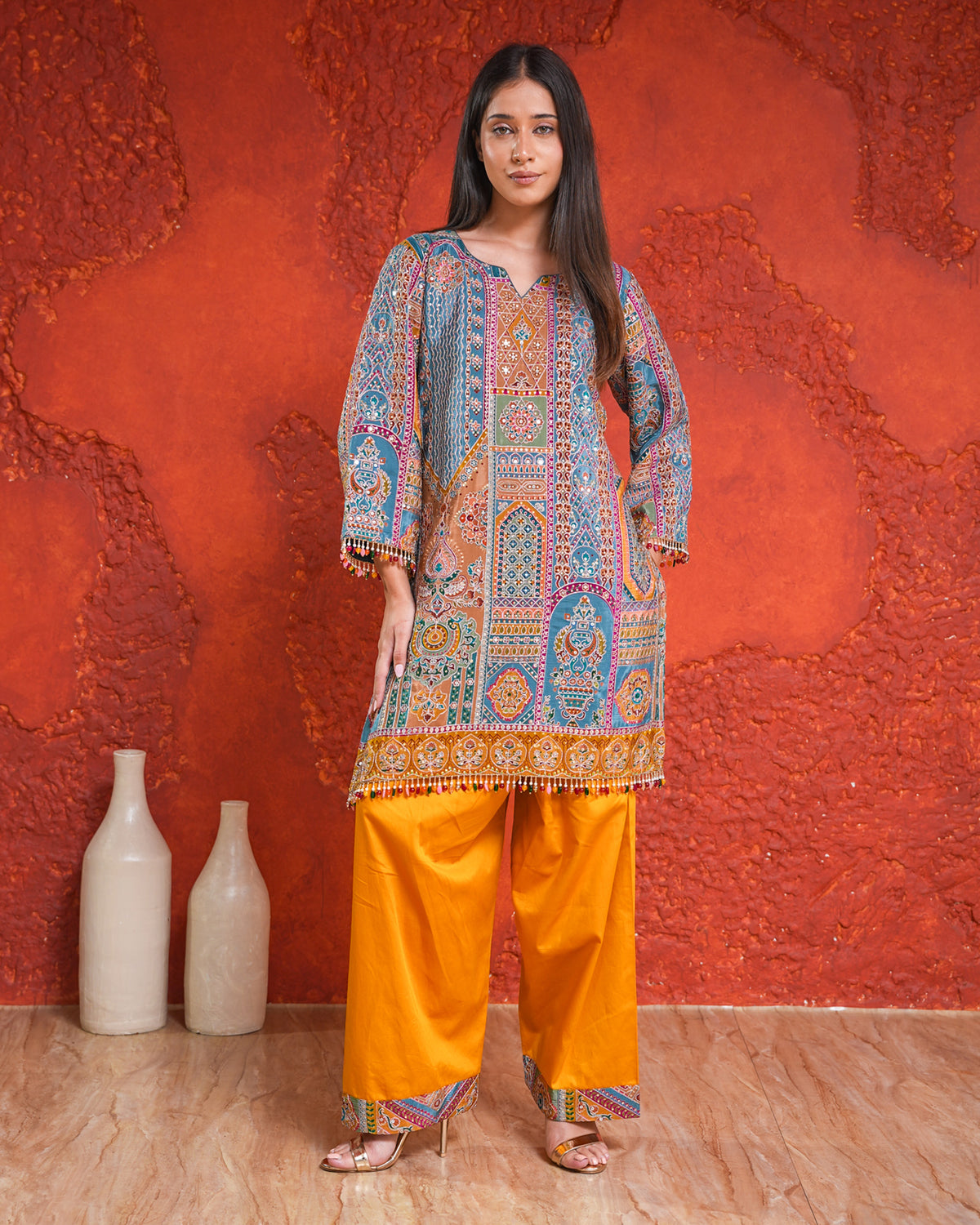 Zoya -Zari Suit Set