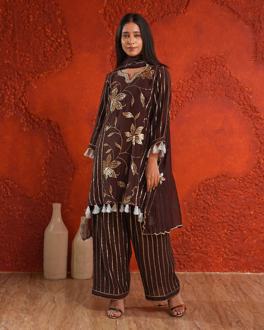 Noor Set Brown
